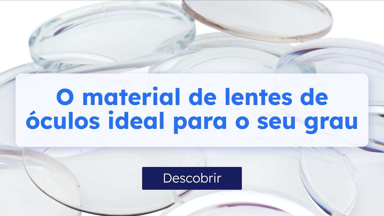 Lentes de óculos: policarbonato ou resina?