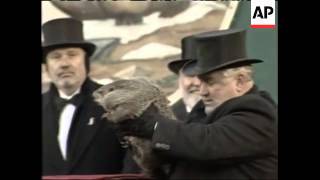 Two thousand attend annual Groundhog ceremony