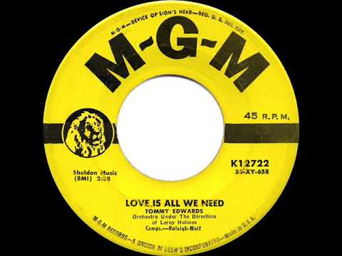 1958 HITS ARCHIVE: Love Is All We Need - Tommy Edwards