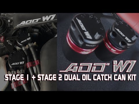 Hyundai Veloster - ADD W1 Stage 1+2 Dual Oil Catch Can Kit Install