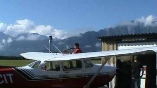 preview picture of video 'Flight Thun - Cannes with a Cessna 172 (HB-CIT)'