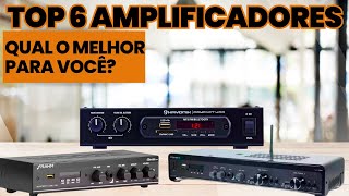 Top 6 Melhores Amplificadores de Som Ambiente 2024 | Qual Escolher para Sua Casa, Loja ou Festa!