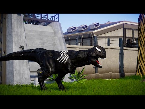 Red Indoraptor vs Spider-Man T-REX vs Megalodon: Ultimate Dino Superhero Battle! Jurassic world evo1