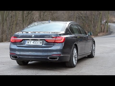 2017 BMW 740Le (hybrid) - most luxurious limousine on the market. Exterior, interior and features.