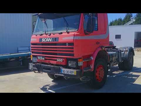 Britannia Export - RECENTLY SOLD: Left hand drive Scania 113 M 360 4X4 tractor unit.