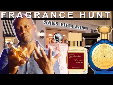 I Went On A Luxury Fragrance Hunt At Saks Fifth Avenue