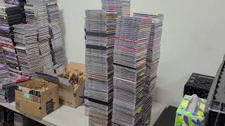 I FINALLY Finished Sorting Those 5 Pallets of CDs For Resale