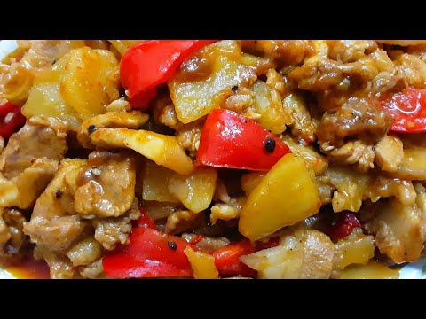 Afritadang Baboy/Pork Afritada(Ilokano Style)|Sharvie Cooks
