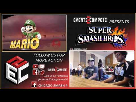 Chicago Sm4sh Summit Winners Round 1 - JTDunx (Mario) vs. Lvl ^ Shana (Luigi)