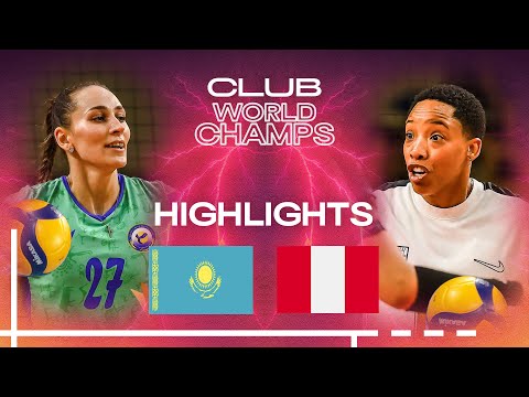 Zhetysu VC 🇰🇿 vs. Alianza Lima 🇵🇪 - Pool Play | Club World Championships 2025 | Highlights