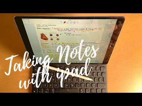 How I take notes on my iPad Pro - Imperial College medical student
