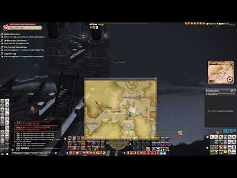 Mysterious Map, Coerthas Central Higlands (FFXIV)