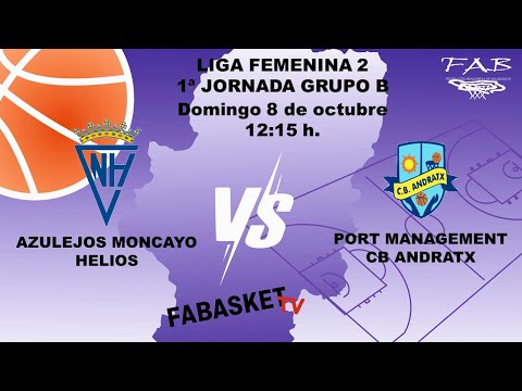 LIGA FEMENINA 2: Azulejos Moncayo Helios - Port Management CB Andratx