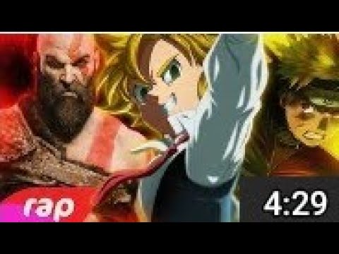 rap do kratos meliodas e naruto
