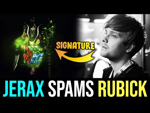 JerAx practicing ONE of his Signature Hero "RUBICK" DOTA 2