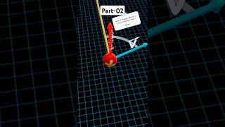Helical path | moving charge and magnetism #animation #12thphysics #movingchargesandmagnetism