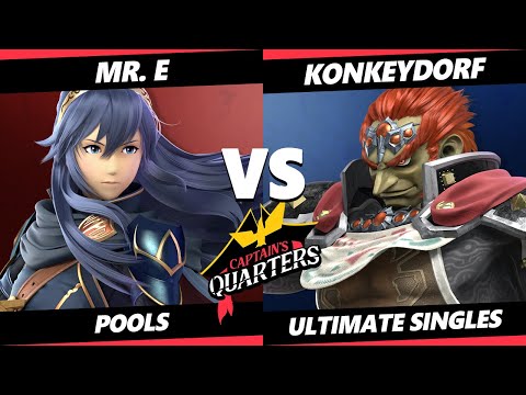 Captain's Quarters 5 SSBU - Mr. E (Lucina) Vs. KonkeyDorf (Ganondorf) Smash Ultimate Pools