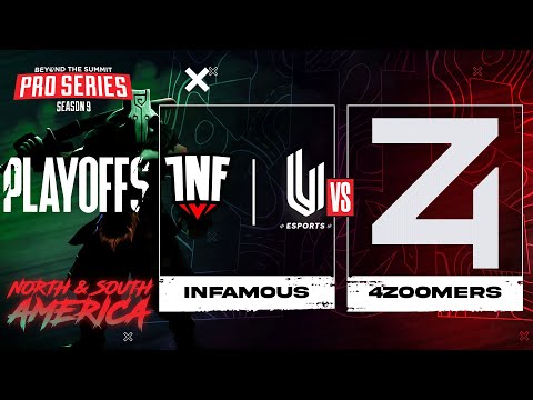 INF.UESPORTS vs 4 Zoomers Game 1 - BTS Pro Series 9 AM: Semifinals w/ Kmart & ET