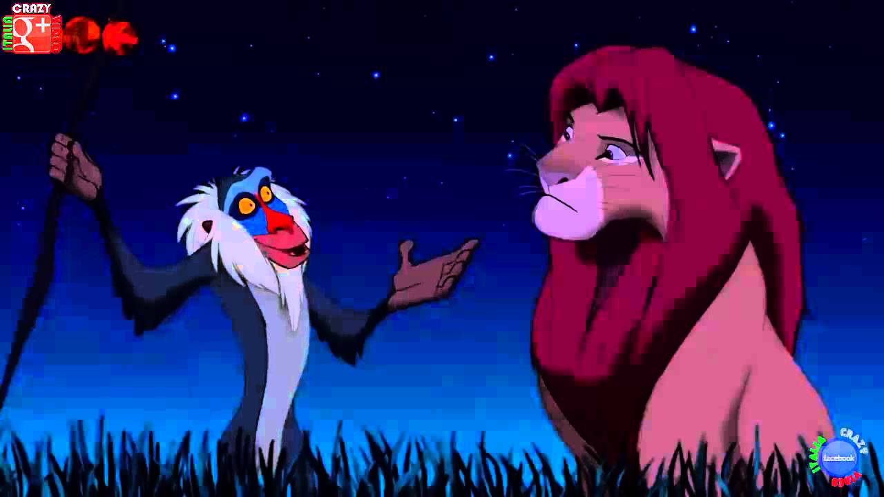 [ IL RE LEONE ]  Il passato puo' far male - SCENA RAFIKI E SIMBA