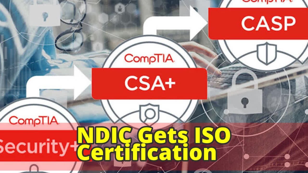 NDIC Gets ISO Certification