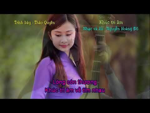 Khúc tri âm Sheet - Thảo Quyên