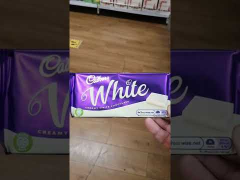 Cadbury creamy white chocolate