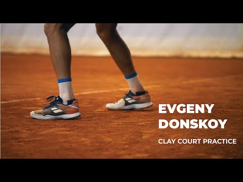 Clay court practice | Evgeny Donskoy