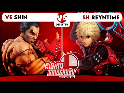 Rising Smashball #3 - SH | Reyntime (Shulk) vs. VE | Shin (Kazuya)
