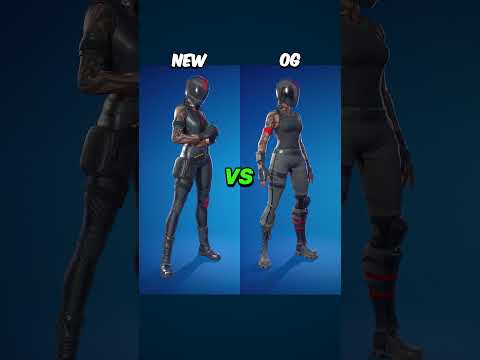 OG Fortnite Season 5 vs NEW Skins #shorts #fortnite