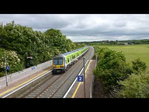 Irish Rails 29000 commuter class DMU 29413 - Gormanston Co. Meath