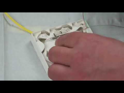 High Quality 4 core FTTH plastic box faceplate 4 way fiber optic termination box