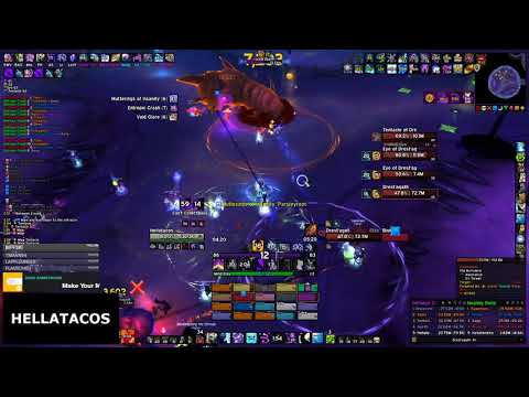Mythic Ny'alotha - Drest'agath First Kill - Shadow Priest PoV