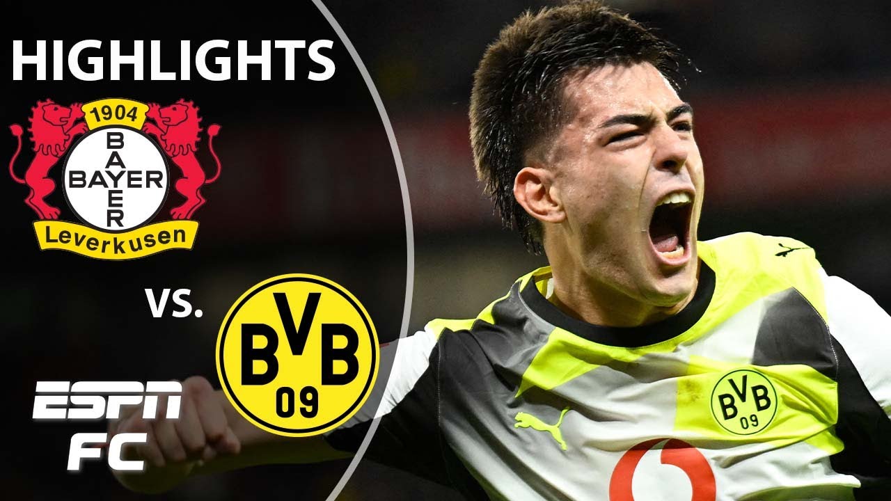 Bayer Leverkusen vs. Borussia Dortmund | Bundesliga Highlights | ESPN FC