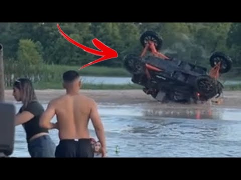 I CAN'T BELIEVE THIS GUY FLIPPED HIS SIDE BY SIDE THIS BAD SHEEESH