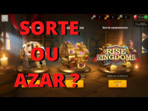 LIVE ON | ABRINDO 200 BAÚS DOURADOS - RISE OF KINGDOMS.