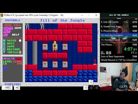 Jill of the Jungle - Speedrun - Any% - 7:48