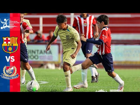 Darwin Zamora vs Yokohama F. Marinos | U-12 Junior Soccer World Challenge 2023 [Barca Infantil B]
