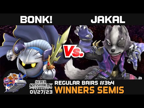 Regular Bairs #364 - SSBU - Winners Semis - BONK! vs. Jakal