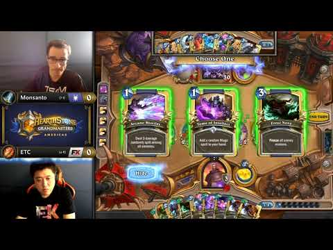 Monsanto vs ETC - Hearthstone Grandmasters Americas - Week 6