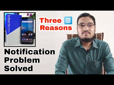 Message Notification Is Not Coming In Asus Zenfone Max Pro M1
