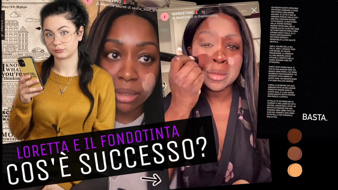 LORETTA GRACE e il problema dei FONDOTINTA BIANCHI