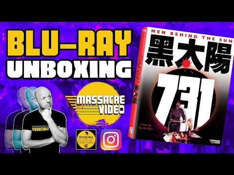 MEN BEHIND THE SUN 黑太陽731 - Massacre Video Blu-ray Unboxing & Review