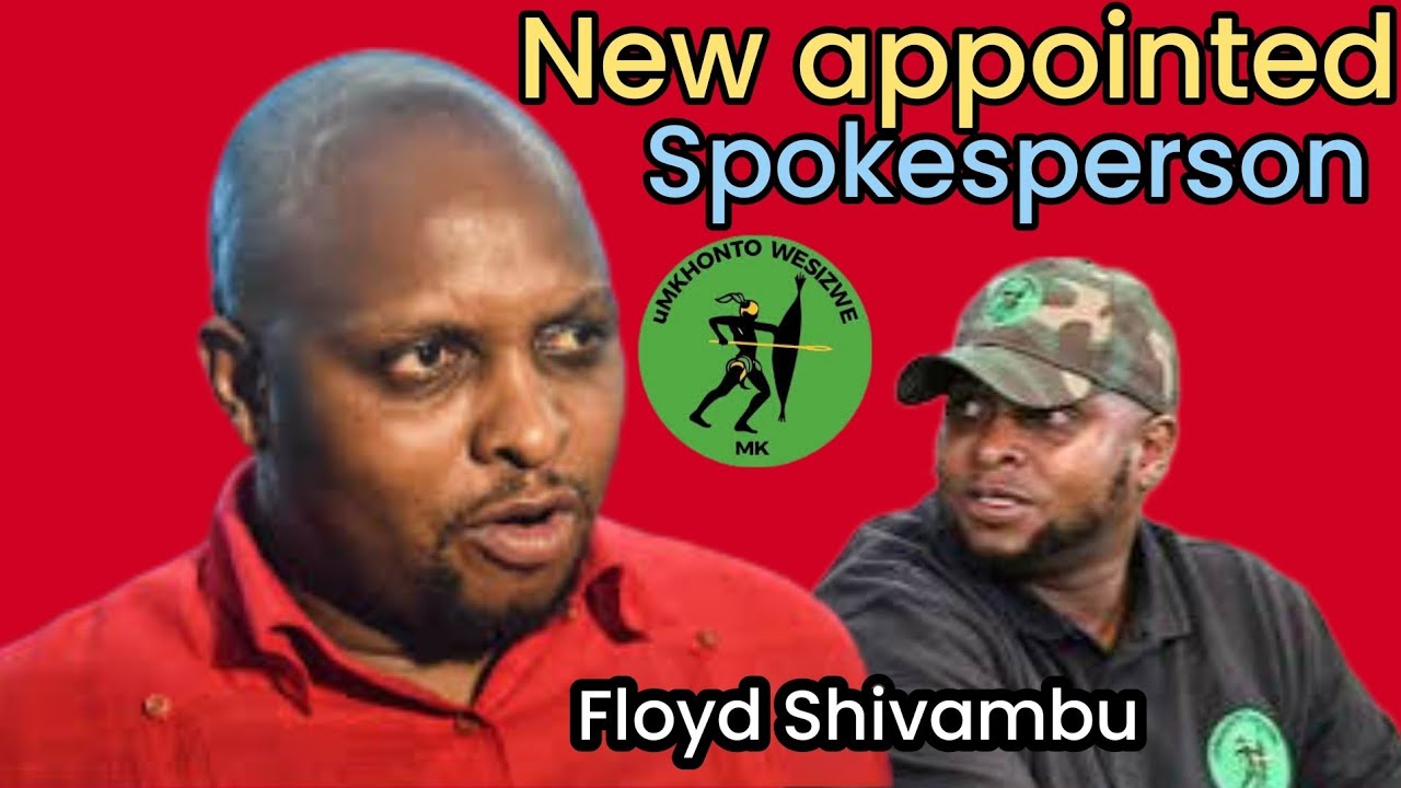 Floyd Shivambu a new appointed Spokesperson of Umkhonto Wesizwe party (mkp). wahina TV. #africa #mkp