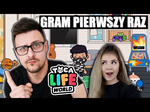 ⭐PIERWSZY RAZ GRAM W TOCA LIFE WORLD ⭐DARLIVKA KOMENTUJE 💜