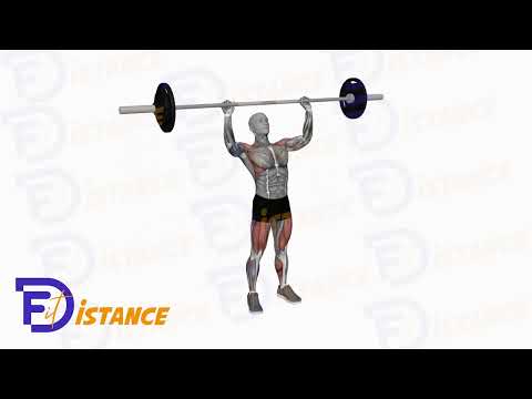 Exercice Clean & Press à la barre