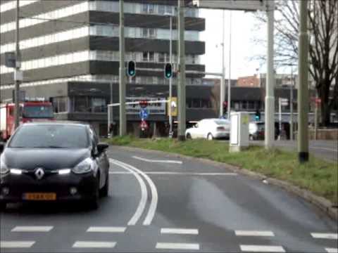 01/02/14 Brandweer Den Haag Centrum TS7830 met Spoed naar een Buitenbrand in Den Haag