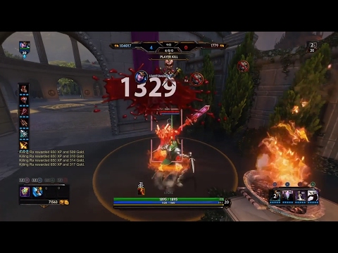 Smite Loki Damage Build for arena 2500+ dps