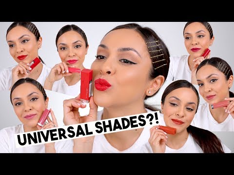 TESTING MAYBELLINE'S MADE FOR ALL LIPSTICKS! TrinaDuhra