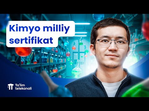 Kimyo fanidan milliy sertifikatni yuqori ballga topshirish sirlari | Husniddin Ergashev