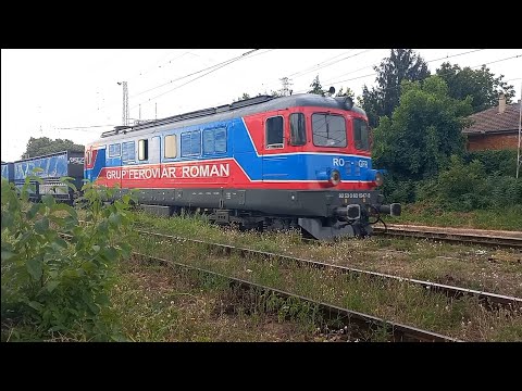 Влакове на гара Русе Разпределителна/ Trains in Ruse Razpredelitelna